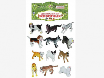 Набор животных арт. 01-4 NC" Собаки в пакете