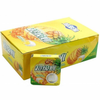 Жевательная резинка арт. 556918/556901 С начинкой "Ананас" 13,5 г 30 шт. в кор.'*