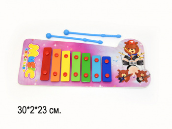 Металлофон арт. 004-1" в пак.