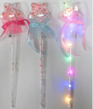 Палочка арт. HY5533" Звезда свет в пакете 43*18*0