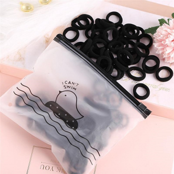 Резиночки арт. 709300 Черные в сумке