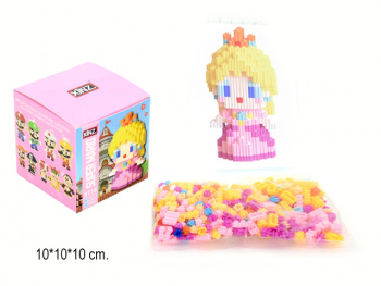 Конструктор арт. 8116-805-802 Микро Принцесса 662 дет. в кор.