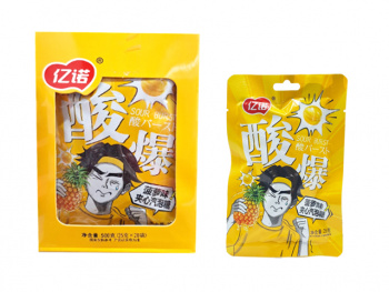 Конфета арт. 221102/221027 Кислая "Ананас" 25 г 20 шт. в кор.'# Конфета арт. 221102/221027 Кислая "Ананас" 25 г 20 шт. в кор.'#