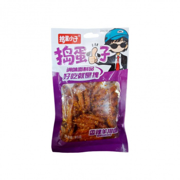 Соевое мясо арт. 705076 Пшеничные острые бараньи отбивные 80 г 10 шт. упаковка,