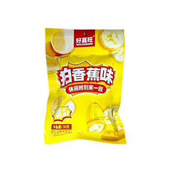 Чипсы арт. 475274 Вкус банан 36 г 20 шт. упаковка*