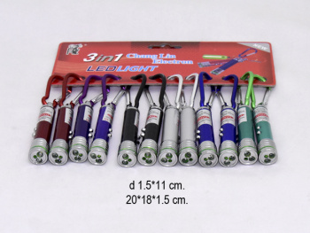 Фонарик + лазер арт. 505/15778-7 12 шт. на листе°_