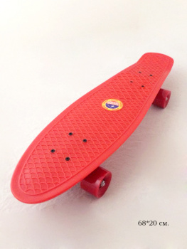 Скейт арт. 3108PVC/027 Цвета в ассортименте (68х20) /10шт./~