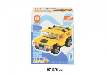 Конструктор арт. FC8299-2 Автомобиль  в кор._