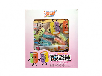 Мармелад арт. 121105/121099 Ассорти с фруктовой начинкой 28 г 20 шт. в кор.'#