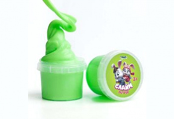Слайм "Стекло", 65 гр, серия Butter, зеленый цвет